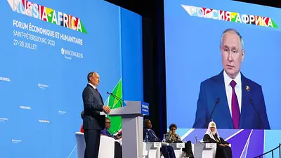 Putin afirmó que "estudia" el plan de paz para Ucrania de África Putin afirmó que "estudia" el plan de paz para Ucrania de África