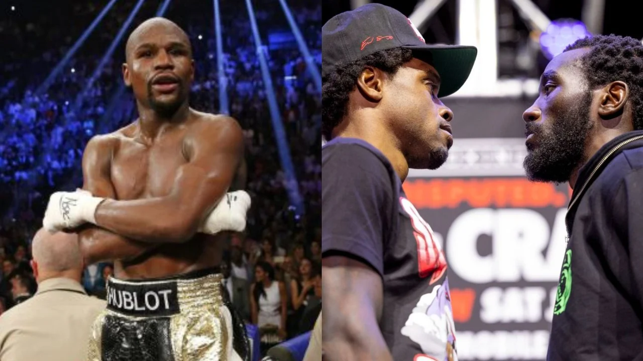 Floyd Maywheather Boxeo Errol Spence Jr. Terence Crawford