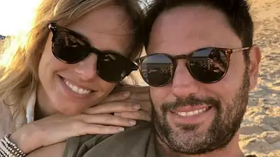 Mariana Fabbiani y su esposo Mariana Fabbiani y su esposo