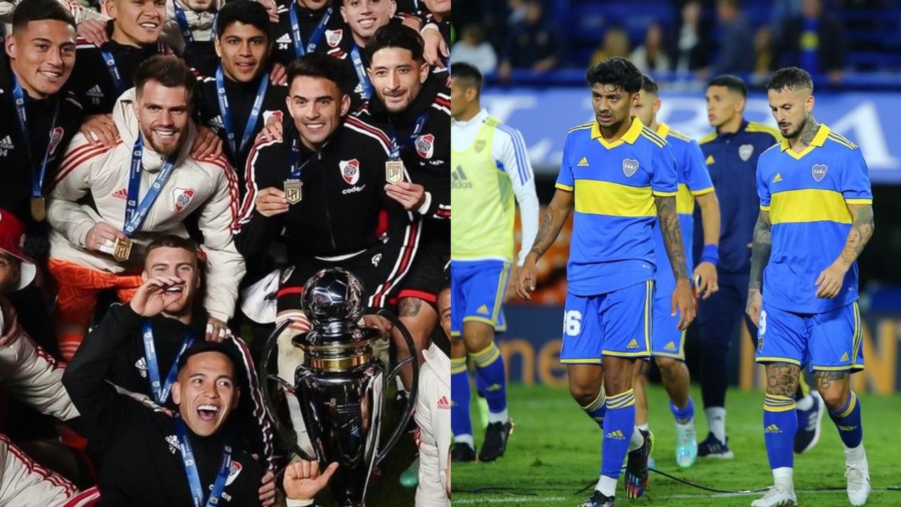 River Plate, Boca Juniors, Esequiel Barco, Darío Benedetto.