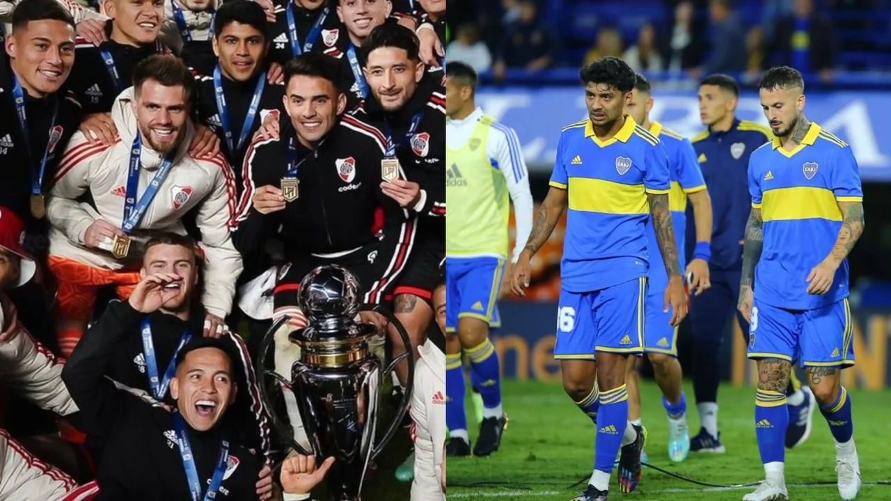 River Plate, Boca Juniors, Esequiel Barco, Darío Benedetto.
