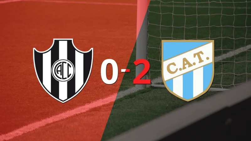 Atlético Tucumán, de visitante, derrotó 2-0 a Central Córdoba (SE)