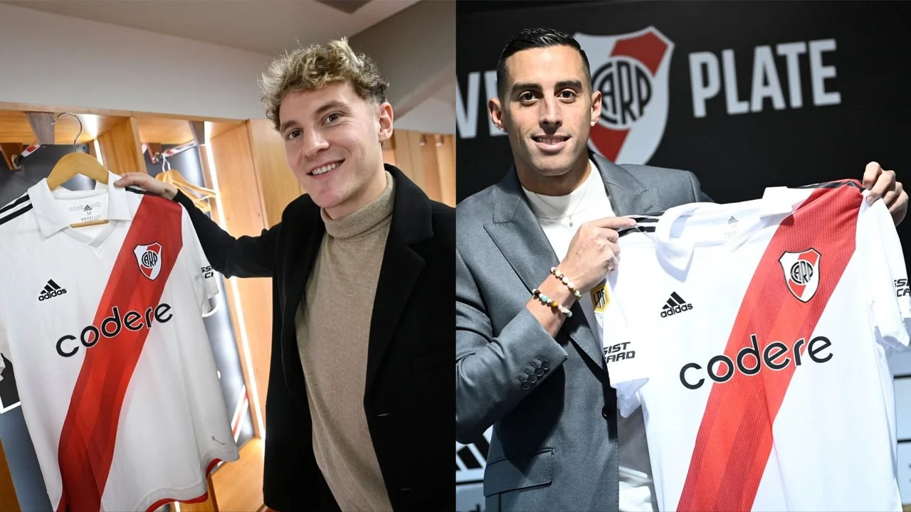 Ramiro Funes Mori Facundo Colidio River Plate