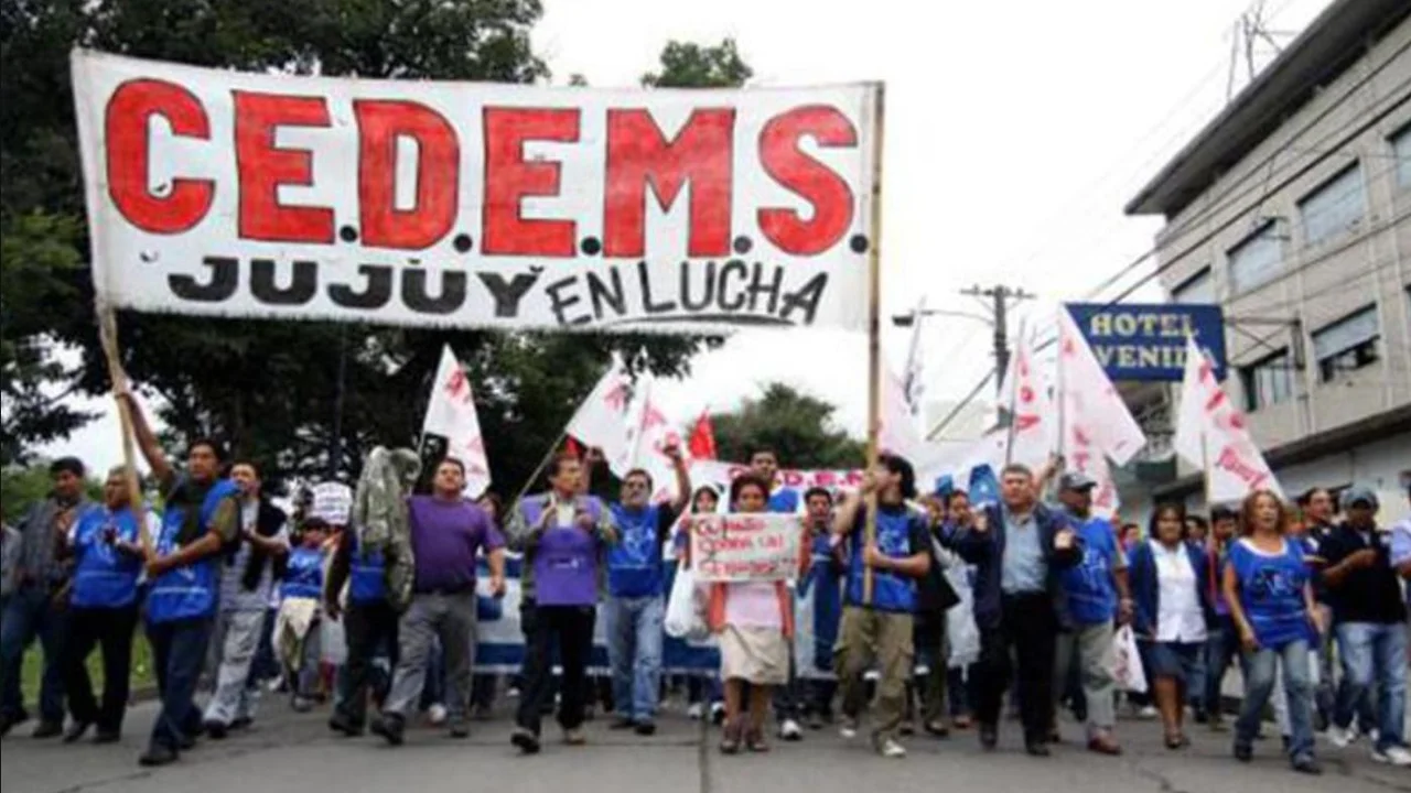 Jujuy: marcha y paro docente en reclamo por paritarias 