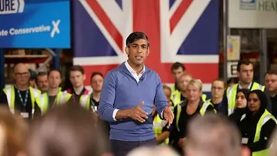 El británico Sunak dice que sólo los conservadores pueden formar una oposición fuerte a los laboristas El británico Sunak dice que sólo los conservadores pueden formar una oposición fuerte a los laboristas