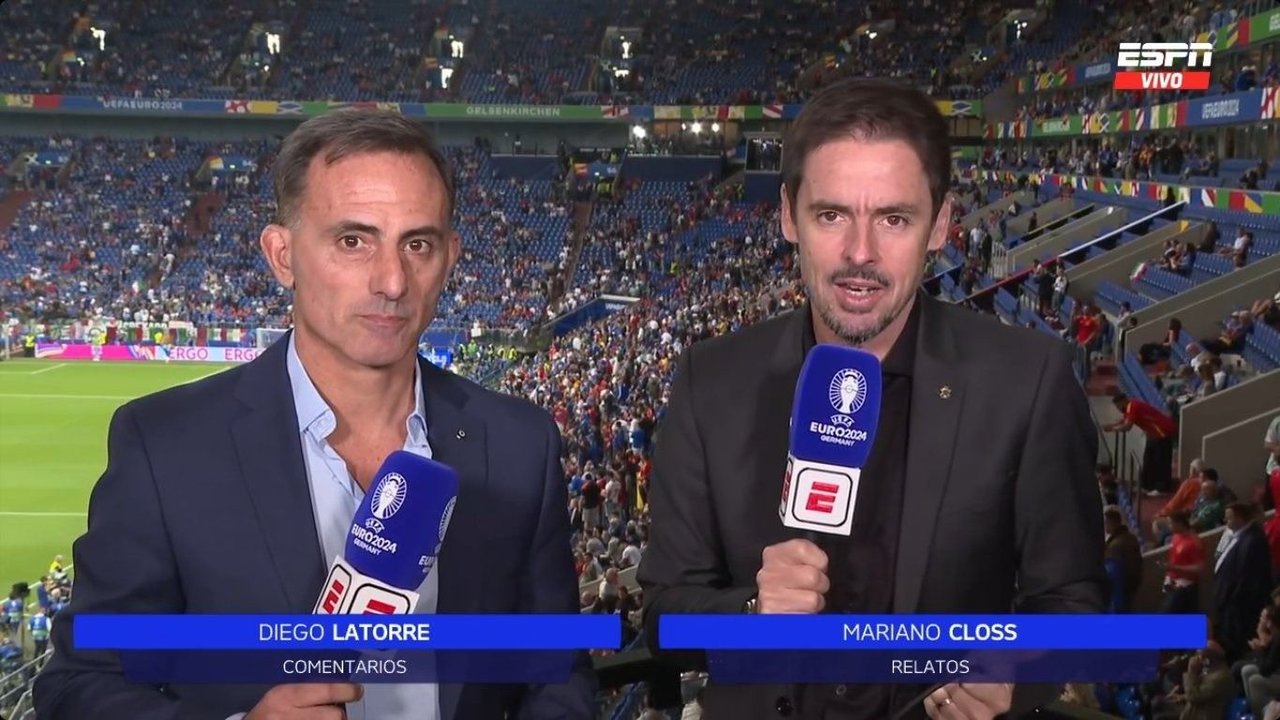 Mariano Closs, Eurocopa, España, televisión, ESPN, deportes
