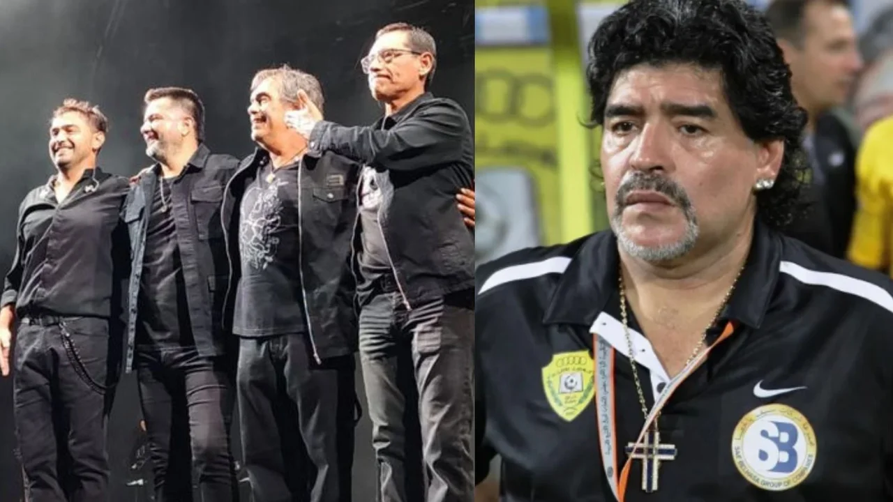 Qué pasó entre Los Nocheros y Diego Maradona. Qué contó Rubén Ehizaguirre sobre su relación con Diego Maradona.
