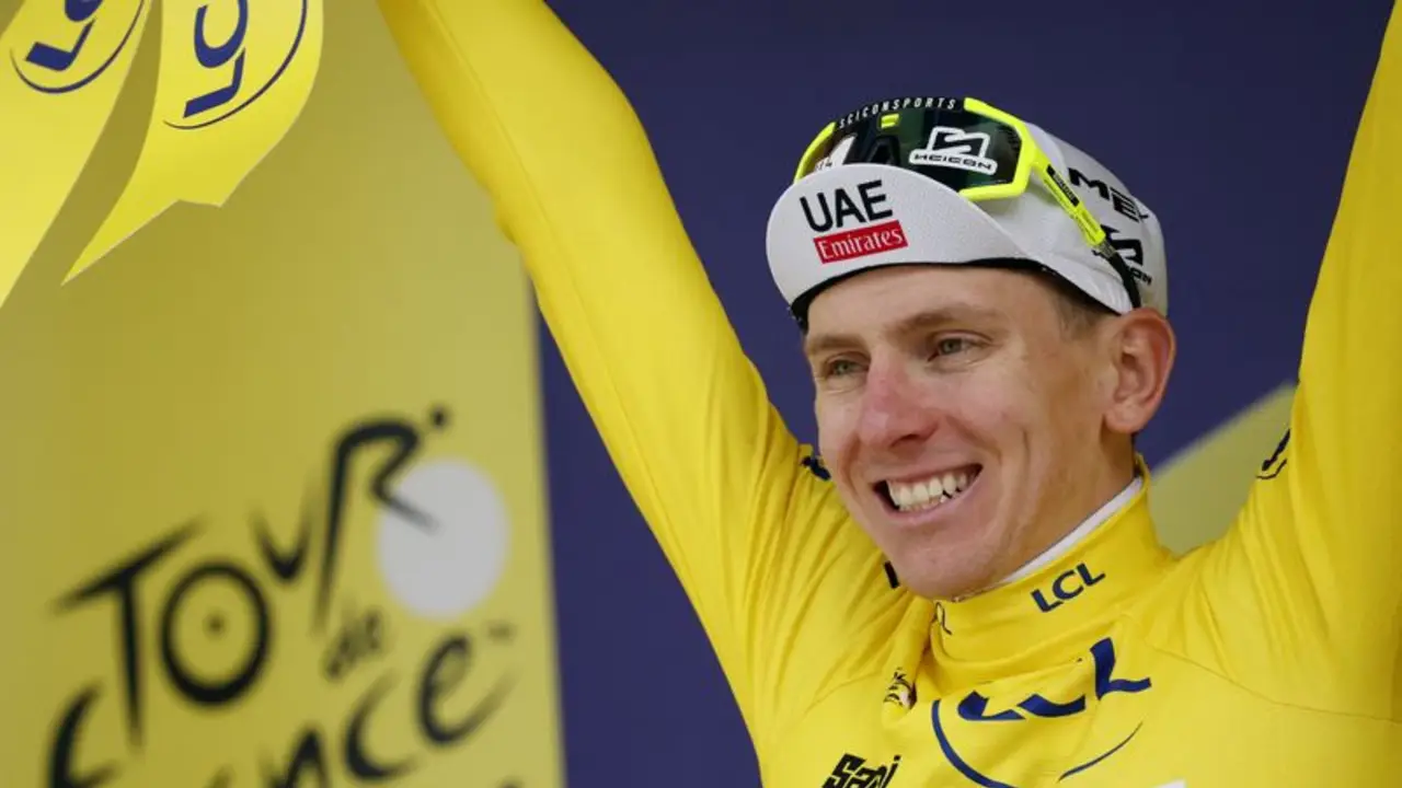 Pogacar muestra músculo y asume el liderato de la general del Tour de Francia