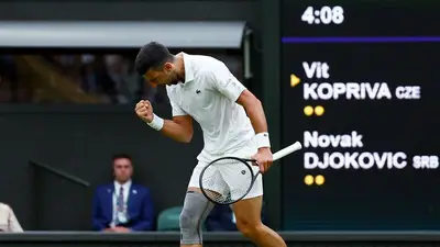 Djokovic y Zverev pasan a segunda ronda de Wimbledon por la vía rápida Djokovic y Zverev pasan a segunda ronda de Wimbledon por la vía rápida