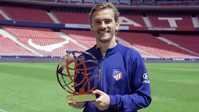 Fotografía del jugador Antoine Griezmann Fotografía del jugador Antoine Griezmann