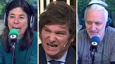 Qué dijeron María O'Donell y Andy Kuznetzoff sobre Milei. Qué dijeron María O'Donell y Andy Kuznetzoff sobre Milei.