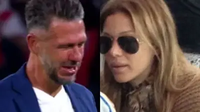 Martín Demichelis. Evangelina Anderson. Martín Demichelis. Evangelina Anderson.