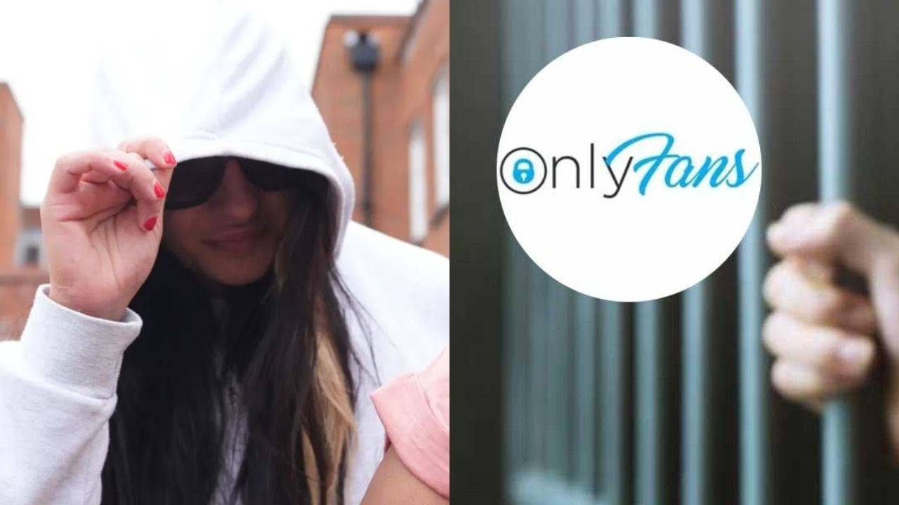 Linda de Sousa Abreu y el logo de OnlyFans