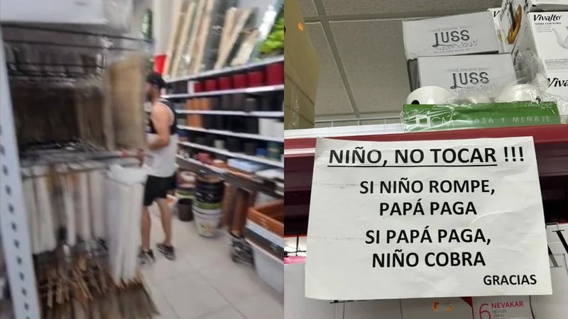 Captura del video de TikTok viral