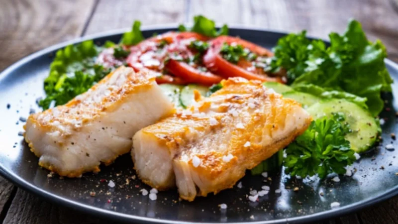 Un plato de comida