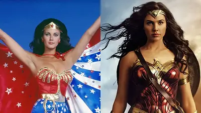 Lynda Carter y Gal Gadot Lynda Carter y Gal Gadot