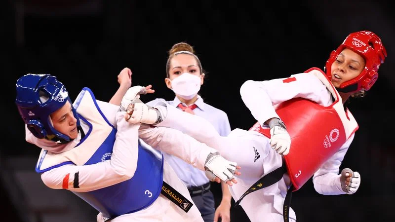 Pareja de entrenadores de taekwondo aspiran al oro para Francia en los Juegos Olímpicos