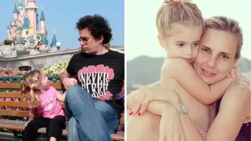 Qué pasó con Charo, la hija de Andrés Calamaro y Julieta Cardinalli. 