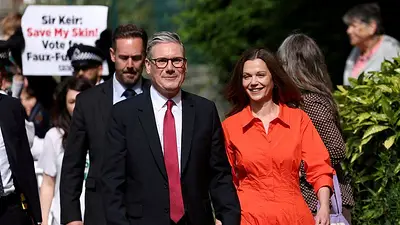 Los laboristas británicos conseguirían una amplia mayoría en las elecciones: sondeo a pie de urna Los laboristas británicos conseguirían una amplia mayoría en las elecciones: sondeo a pie de urna