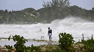 Los estragos que ya causó el huracán Beryl Los estragos que ya causó el huracán Beryl