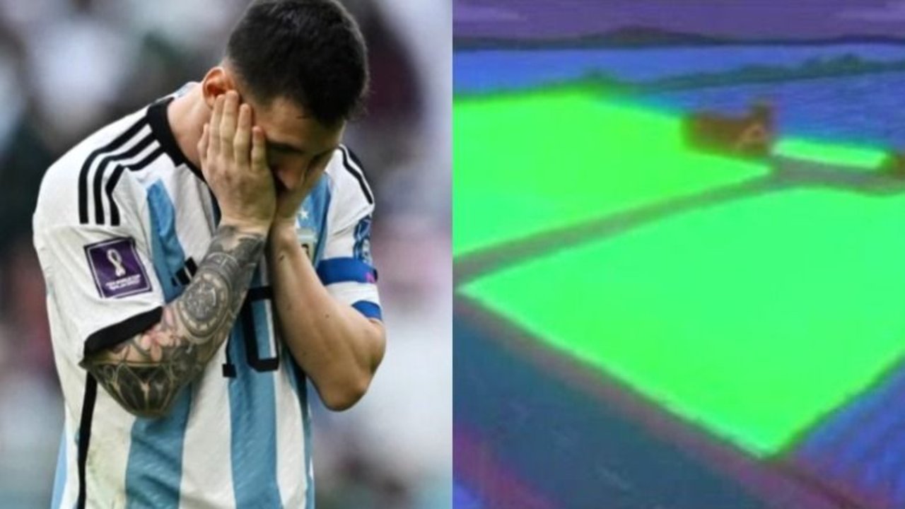 Memes: la cancha donde juega Argentina fue un desastre y las redes no se callaron