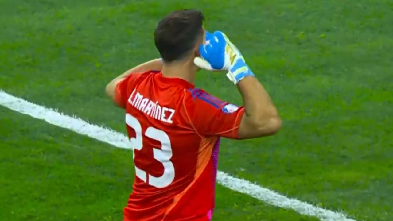 Ya es sticker de Whatsapp: el video del baile del Dibu Martínez tras atajar los penales en la Copa América