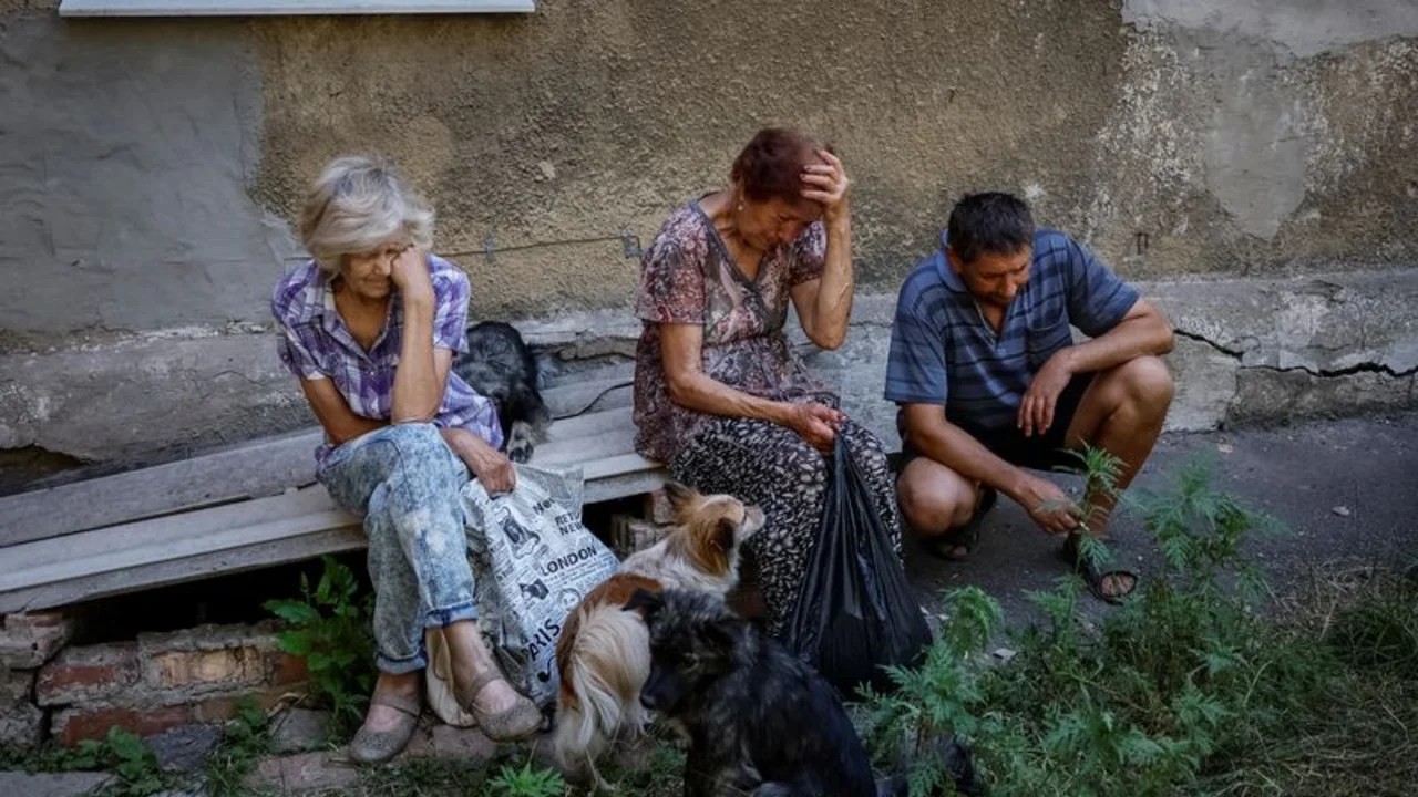 Se acaba el tiempo para los ucranianos que huyen del avance ruso