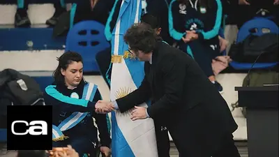 Juegos Paralímpicos, Javier Milei, Constanza Garrone, Juegos Olímpicos, tenis de mesa, deportes Juegos Paralímpicos, Javier Milei, Constanza Garrone, Juegos Olímpicos, tenis de mesa, deportes