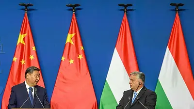 El húngaro Orban llega a China para discutir posible acuerdo de paz en Ucrania El húngaro Orban llega a China para discutir posible acuerdo de paz en Ucrania