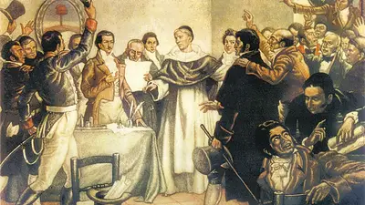 Cuadro representativo del 9 de julio de 1816 Cuadro representativo del 9 de julio de 1816