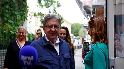 Mélenchon, la estrella de la izquierda francesa, plantea un problema a los vencedores de las elecciones Mélenchon, la estrella de la izquierda francesa, plantea un problema a los vencedores de las elecciones