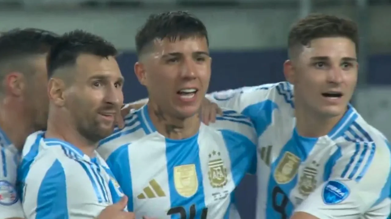 El gol de Lionel Messi en la Copa América contra Canadá
