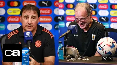 Néstor Lorenzo, Marcelo Bielsa, Selección de Colombia, Selección de Uruguay, Copa América, deportes Néstor Lorenzo, Marcelo Bielsa, Selección de Colombia, Selección de Uruguay, Copa América, deportes