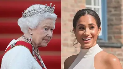 La reina Isabel. Meghan Markle La reina Isabel. Meghan Markle
