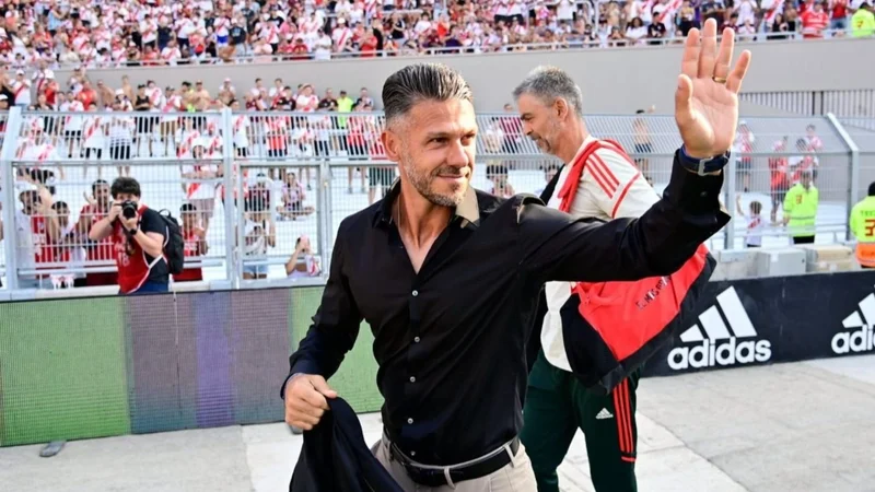 Sonríe Demichelis: la noticia en Brasil que afecta a River y que alegra al DT