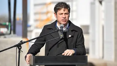 Kicillof se diferenció de Milei al inaugurar más obras: "No lo hizo el mercado" Kicillof se diferenció de Milei al inaugurar más obras: "No lo hizo el mercado"