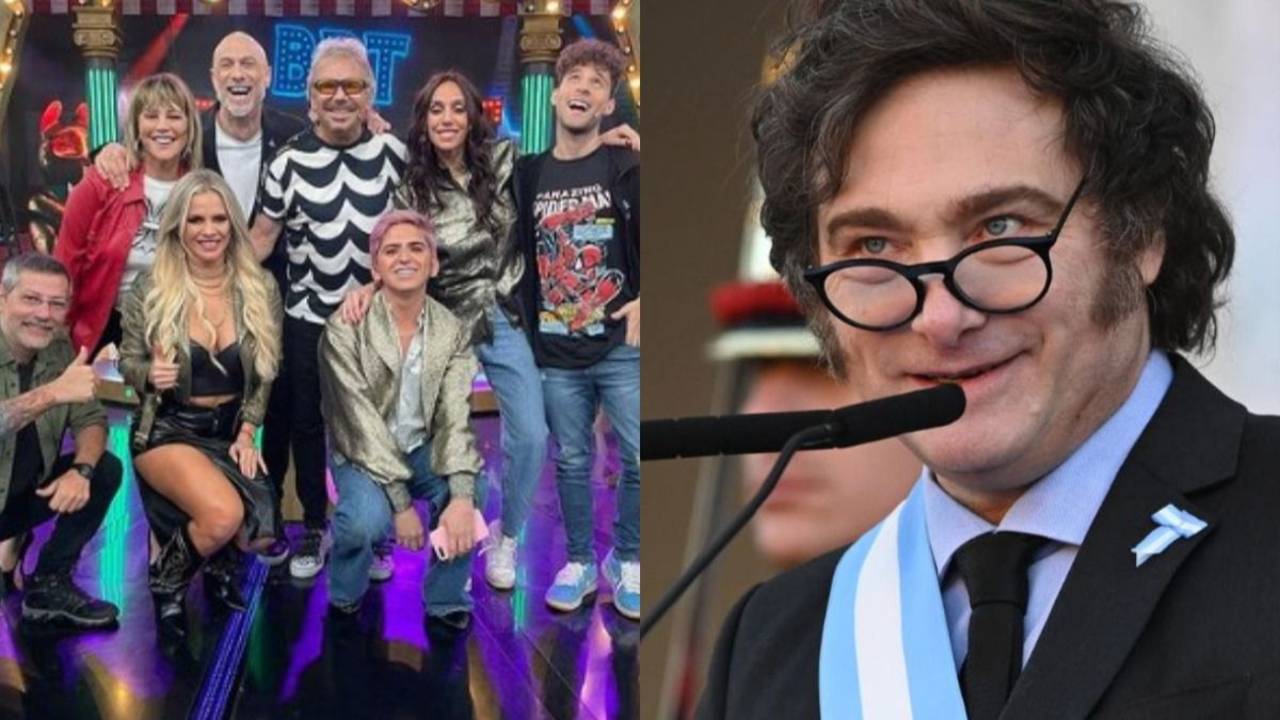 Beto Casella y Javier Milei