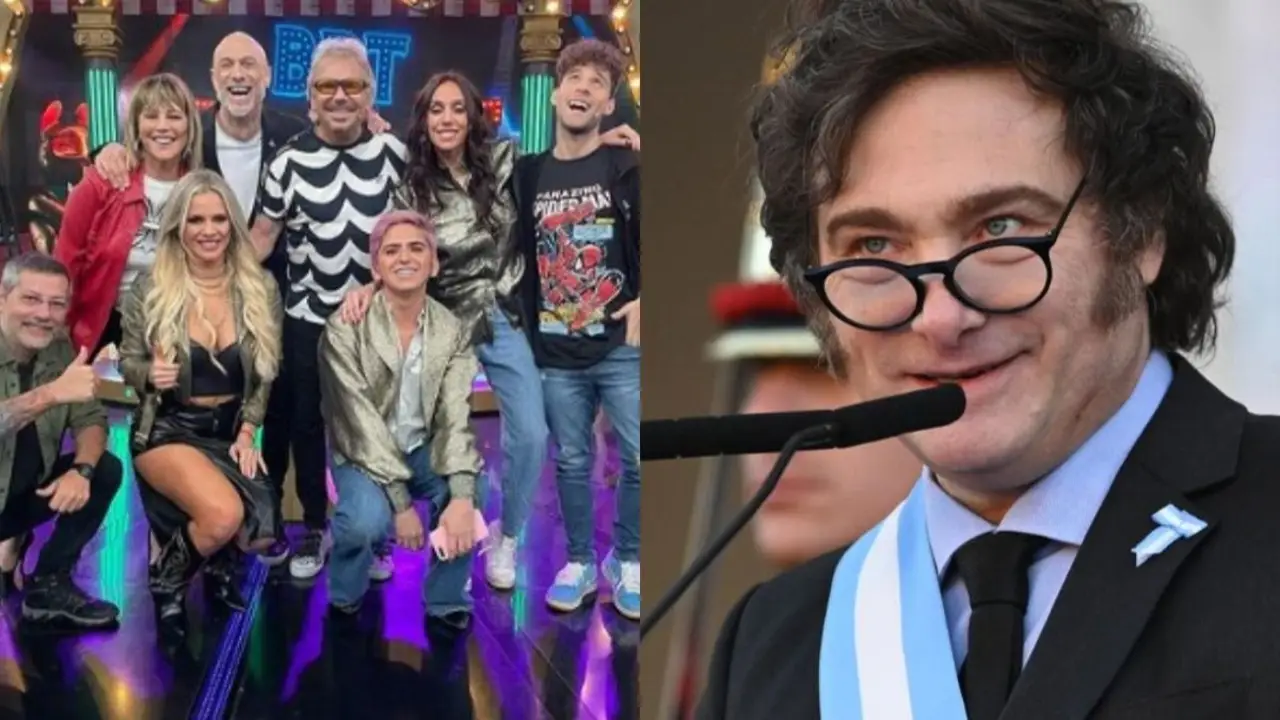 Beto Casella y Javier Milei