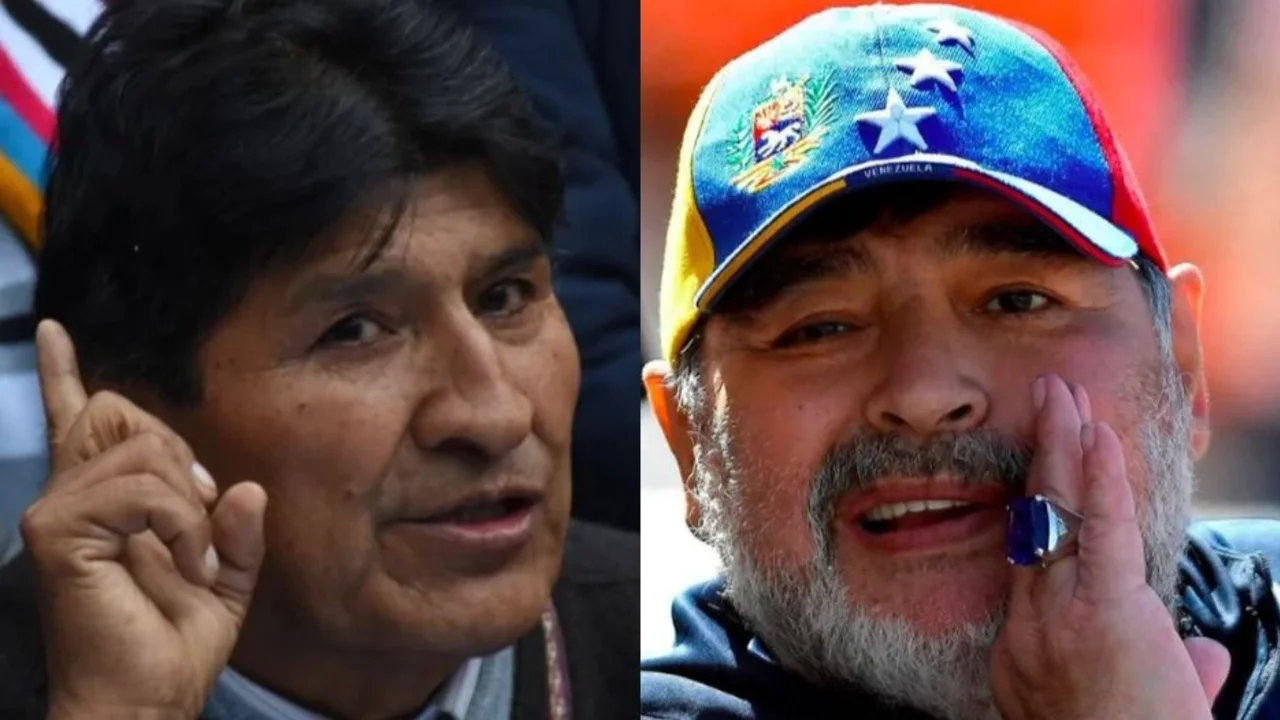 Qué pasó entre Maradona y Evo Morales.