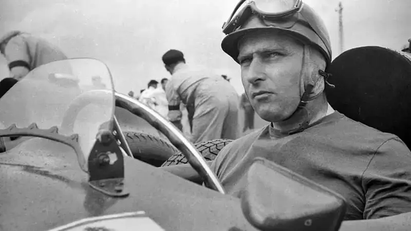 Juan Manuel Fangio.