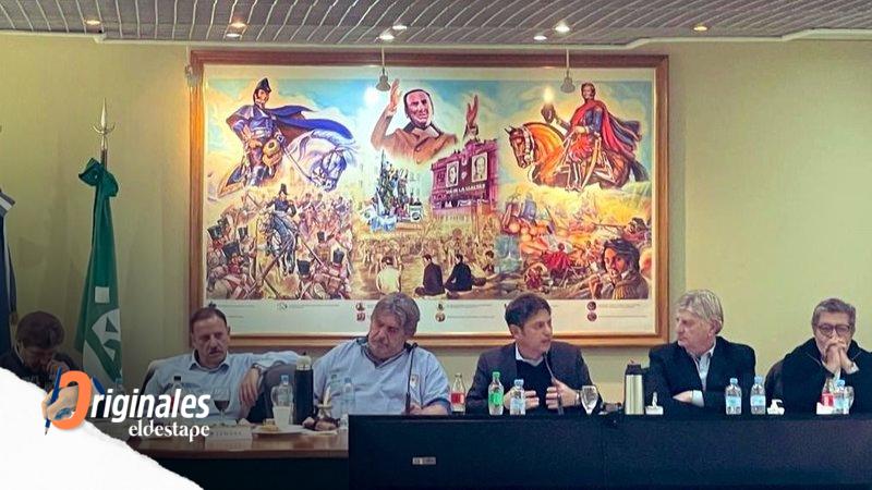 Gobernadores y sindicatos discutieron un modelo opositor al pacto de mayo