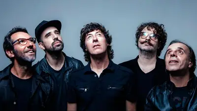 Imagen de la banda uruguaya El Cuarteto de Nos Imagen de la banda uruguaya El Cuarteto de Nos