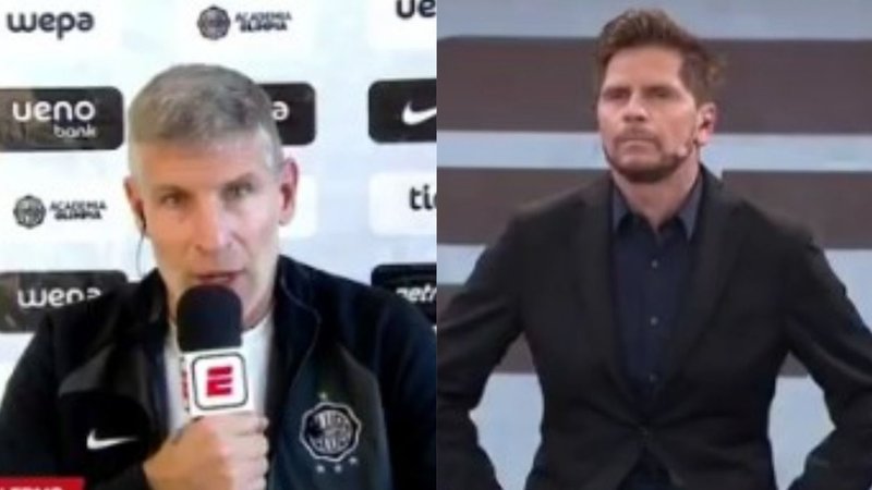 Martín Palermo Sebastián "Pollo" Vignolo ESPN F90 Olimpia de Paraguay