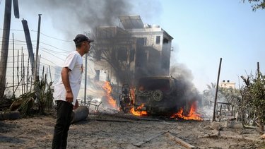Al menos 71 palestinos muertos tras ataque israelí contra jefe militar de Hamás