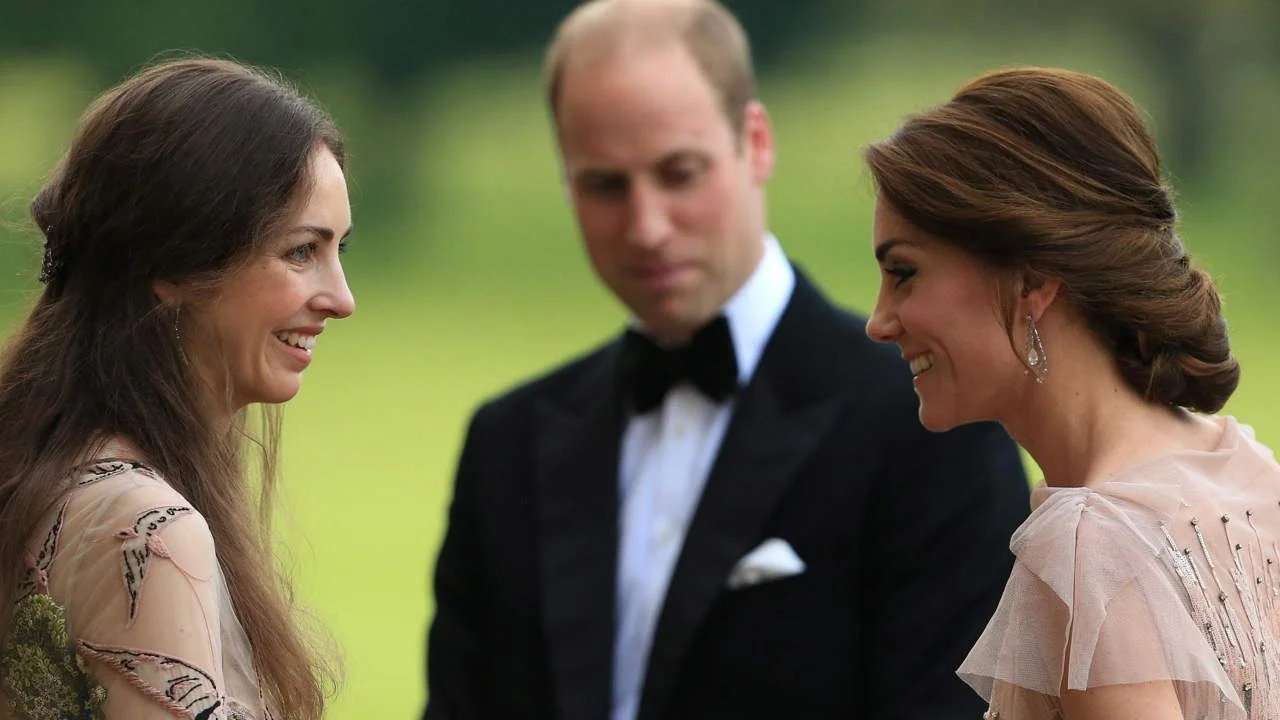 Rose Hanbury, el príncipe William y Kate Middleton
