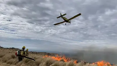 Cuarto día de incendios en Córdoba: alerta por el avance del fuego que ya arrasó 3500 hectáreas Cuarto día de incendios en Córdoba: alerta por el avance del fuego que ya arrasó 3500 hectáreas
