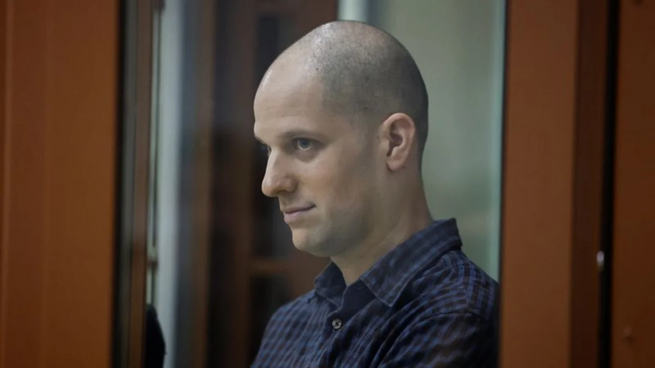 Se reanuda en Rusia el juicio del periodista estadounidense detenido Evan Gershkovich