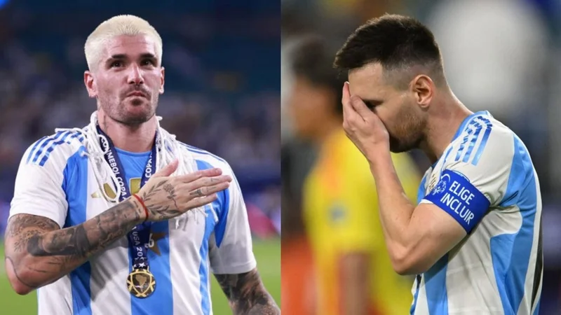 Selección Argentina, Lionel Messi, Rodrgio de Paul, Copa América, Colombia. 