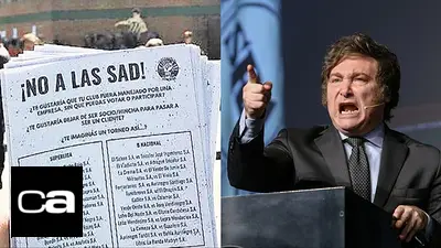 SAD, Sociedades Anónimas, AFA, Javier Milei. SAD, Sociedades Anónimas, AFA, Javier Milei.