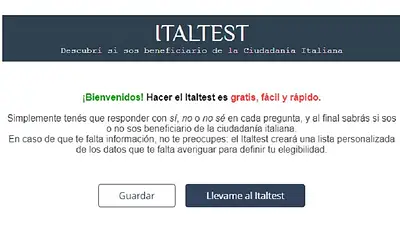 Ciudadanía Italiana: lanzan web gratuita para saber si sos o no sos beneficiario Ciudadanía Italiana: lanzan web gratuita para saber si sos o no sos beneficiario
